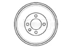 Bęben hamulcowy BORG & BECK BBR7067