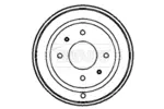 Bęben hamulcowy BORG & BECK BBR7131