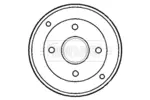 Bęben hamulcowy BORG & BECK BBR7134