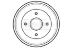 Bęben hamulcowy BORG & BECK BBR7141