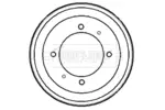 Bęben hamulcowy BORG & BECK BBR7153