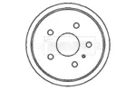 Bęben hamulcowy BORG & BECK BBR7159