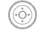 Bęben hamulcowy BORG & BECK BBR7168