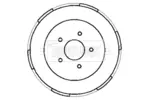Bęben hamulcowy BORG & BECK BBR7186