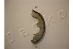 Szczęki hamulcowe - komplet JAPKO 55236 (Oś tylna)