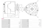 Alternator AS-PL A0070 - fot.6