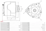 Alternator AS-PL A0093 - fot.5