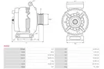 Alternator AS-PL A0432 - fot.5