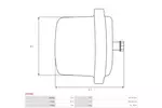 Alternator AS-PL A0556S - fot.5