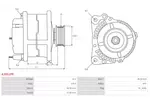 Alternator AS-PL A3051PR