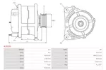 Alternator AS-PL A3315S - fot.5