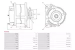 Alternator AS-PL A3414S - fot.6