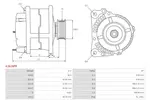 Alternator AS-PL A3626PR - fot.5