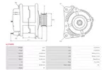 Alternator AS-PL A3708PR