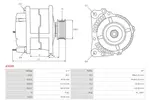 Alternator AS-PL A5099 - fot.5