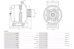 Alternator AS-PL A5104 - fot.5