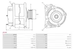 Alternator AS-PL A5245 - fot.5