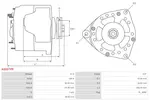 Alternator AS-PL A6007PR - fot.5