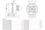 Alternator AS-PL A6019PR - fot.5