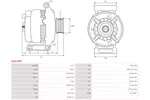 Alternator AS-PL A6079PR - fot.5