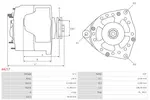 Alternator AS-PL A6217 - fot.5