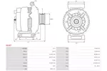 Alternator AS-PL A6367 - fot.5