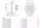 Alternator AS-PL A6488S - fot.5