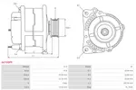 Alternator AS-PL A6700PR - fot.5