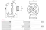 Alternator AS-PL A9023 - fot.5