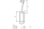 Szczotki alternatora AS-PL AB2004 - fot.2