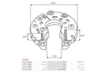 Prostownik, alternator AS-PL ARC0068 - fot.3
