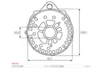 Prostownik, alternator AS-PL ARC3031 - fot.4