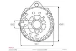 Prostownik, alternator AS-PL ARC3117 - fot.4