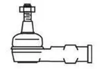 Końcówka drążka kierowniczego poprzecznego FRAP F3097 (Oś przednia)