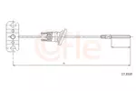 Linka hamulca postojowego COFLE 17.3510 (Z przodu)