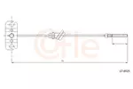 Linka hamulca postojowego COFLE 92.17.6025 (Z przodu)