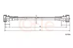 Wałek giętki tachometru COFLE 92.S07006