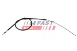 Linka hamulca postojowego FAST FT69056 (Z tyłu po prawej)