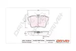 Klocki hamulcowe - komplet DR!VE+ DP1010.10.0046 (Oś tylna)