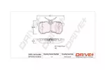 Klocki hamulcowe - komplet DR!VE+ DP1010.10.0816 (Oś tylna)