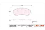 Klocki hamulcowe - komplet DR!VE+ DP1010.10.1162