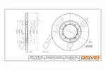 Tarcza hamulcowa DR!VE+ DP1010.11.0275 (Oś tylna)