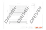 Filtr powietrza DR!VE+ DP1110.10.0123