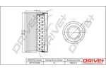 Filtr powietrza DR!VE+ DP1110.10.0283