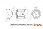 Filtr oleju DR!VE+ DP1110.11.0285