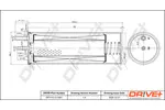 Filtr paliwa DRIVE+ DP1110.13.0281