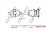 Wał napędowy - półoś DR!VE+ DP2110.10.0044