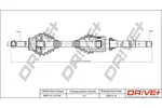 Wał napędowy - półoś DR!VE+ DP2110.10.0154