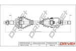 Wał napędowy - półoś DR!VE+ DP2110.10.0159