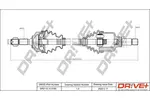 Wał napędowy - półoś DR!VE+ DP2110.10.0185